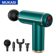 Load image into Gallery viewer, Massage Gun Portable Percussion Pistol Massager For Body Neck Deep Tissue Muscle Relaxation Gout Pain Relief Fitness
